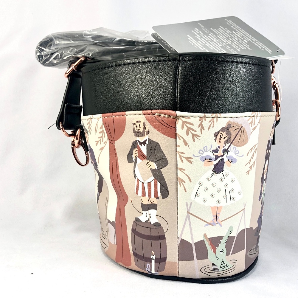 Disney Haunted Mansion Stretching Portraits Handbag Bucket Bag - NEW - Picture 3 of 7